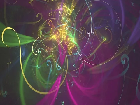 Fractal world Stock Footage 80680907