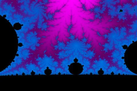 Fractal world Stock Illustration