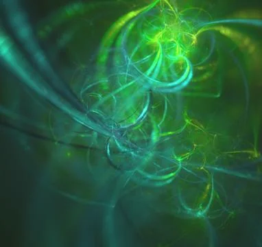 Fractal world Stock Illustration