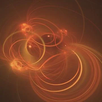 Fractal world Stock Illustration