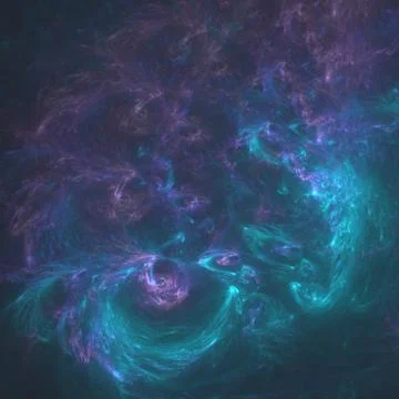 Fractal world Stock Illustration