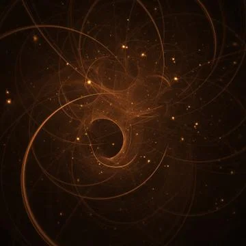 Fractal world Stock Illustration