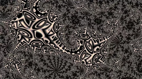 Fractals loops are infinitely complex pa... | Stock Video | Pond5