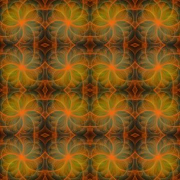 Fractals seamless texture Stock Illustration