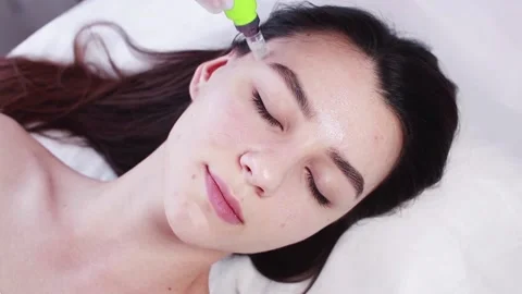Fractional mesotherapy. Stock Footage 134773771