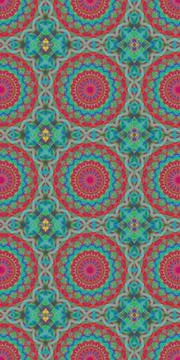 Fractodome Fractal Seamless Patterns Stock-Illustration