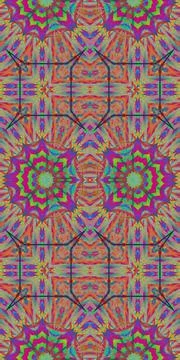 Fractodome Fractal Seamless Patterns イラスト素材