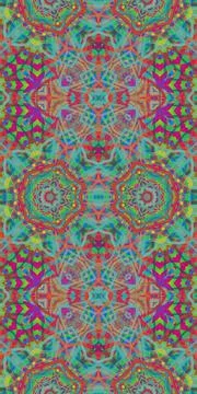 Fractodome Fractal Seamless Patterns Stock-Illustration