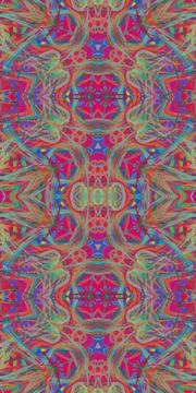 Fractodome Fractal Seamless Patterns Stock-Illustration
