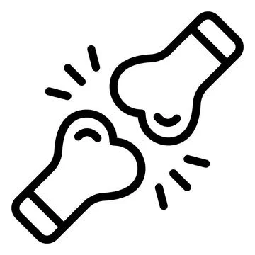 Fracture Vector Icon Design Illustration Stock Illustration