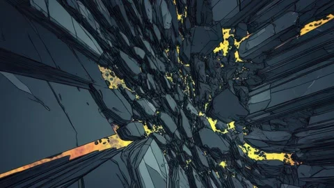 Fractured Light Pattern for VFX Use Stock Footage 309437251