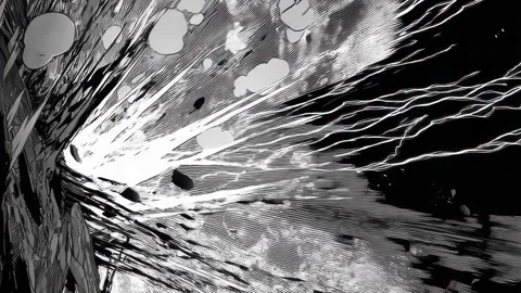 Fractured Light Pattern for VFX Use Stock Footage 309437495