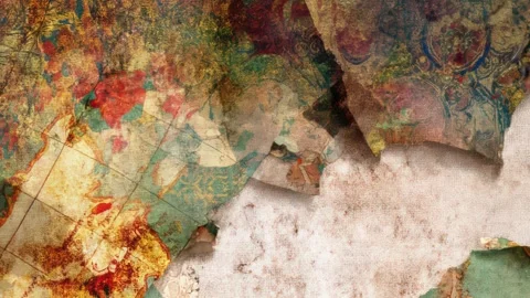 Fractured Light Pattern for VFX Use Video stock 309438350