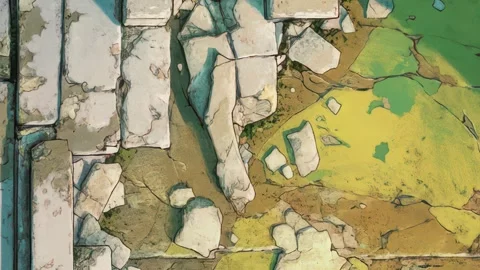 Fractured Light Pattern for VFX Use Stock Footage 309438588