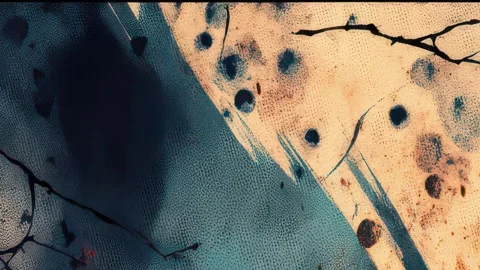 Fractured Light Pattern for VFX Use Stock Footage 309438629