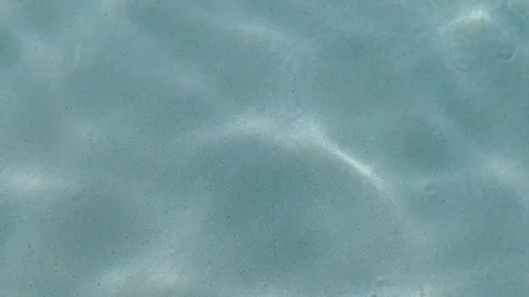 Fractured reflection￼ the on the bottom of the pool. 動画素材 119252349