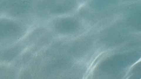 Fractured reflection￼ the on the bottom of the pool. Stock Footage 119253631