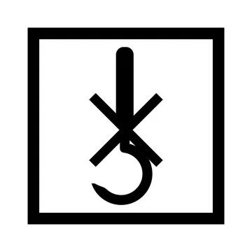 Fragile flat icon 库存插图