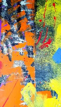Fragment of artwork. Stock Photos