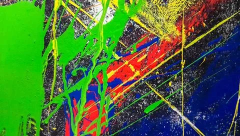 Fragment of artwork. Foto stock