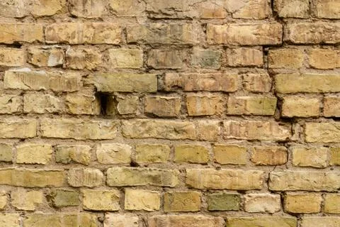 Fragment of a brick wall Stock Photos