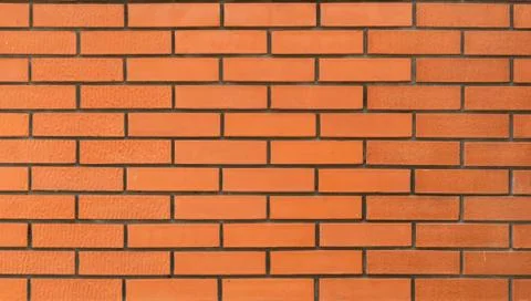 Fragment of a brick wall. Foto stock