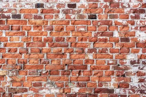 Fragment of a brick wall. Stock Photos