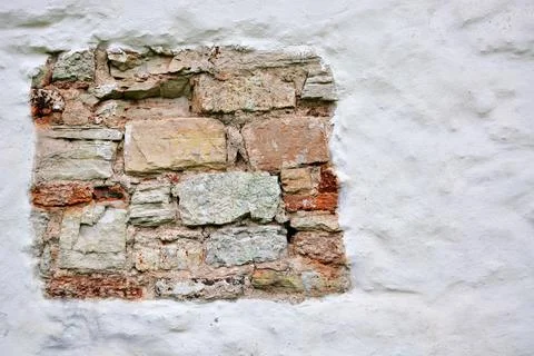 Fragment of brickwork. Stock Photos