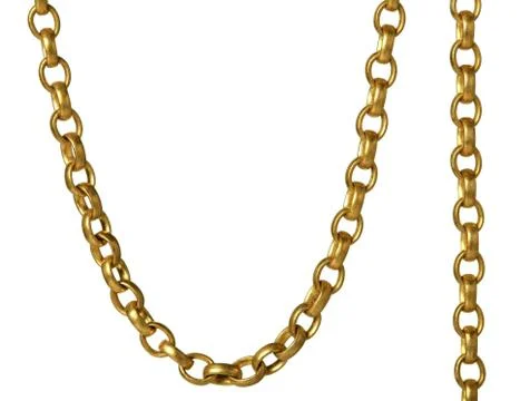 Fragment of a chain Stock Photos