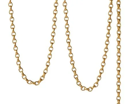Fragment of a chain Stock Photos