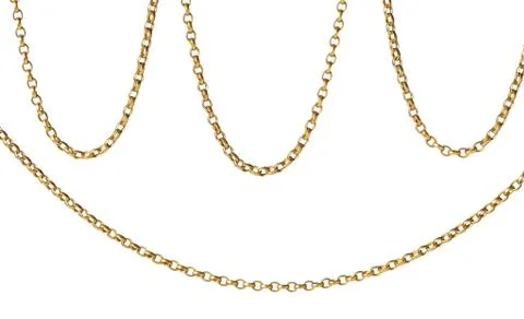 Fragment of a chain Stock Photos