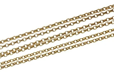 Fragment of a chain Stock Photos