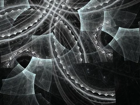 Fragment Cogs Stock Illustration