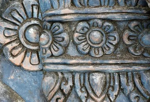 Fragment of decor pattern Stock-Fotos