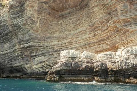 Fragment of the mountain Stock Photos