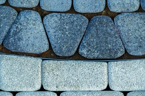 The fragment of a pavement Stock Photos