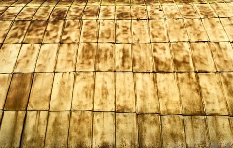 Fragment rusty wall Foto stock