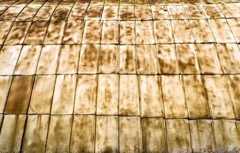 Fragment rusty wall Foto stock