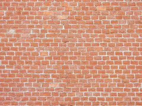 Fragment of the surface of an old brick wall Foto stock