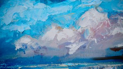 Fragment of a surface with random strokes of bright paint Stock Photos
