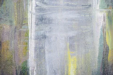 Fragment of a surface with random strokes of bright paint Stock Photos