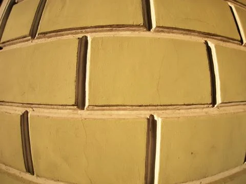 Fragment of the wall surface of the cement Stock Photos
