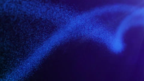 Fragmentation of DNA genome from a half-life particle state to a normal state Stock Footage 293148002