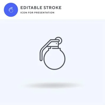 Fragmentation icon vector, filled flat sign, solid pictogram isolated on white Illustrazione stock