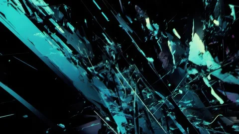 Fragmented control grid for high-tech visual packs Stock Footage 309543372