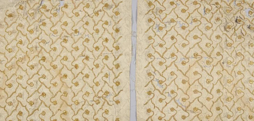 Fragments of embroidery a small network pattern unknown Copyright: xpiemag... Stock Photos
