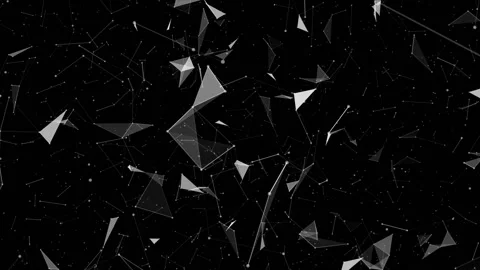 Fragments fly to the camera. Stock Footage 96900802