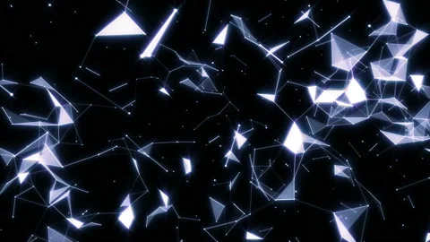 Fragments of the system. Magical glow. Depth of field at different levels Stock Footage 91836896