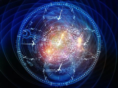 Fragments of Time 스톡 일러스트