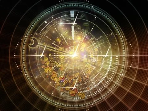 Fragments of Time Stock Illustration